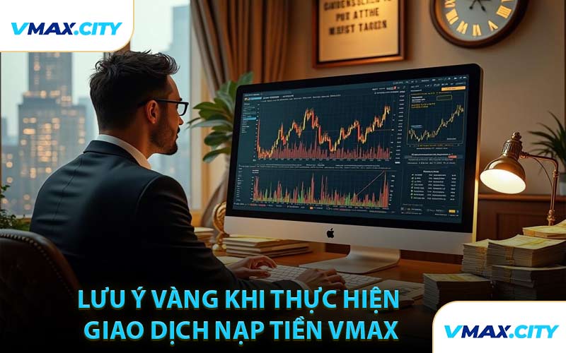 Lưu Ý Vàng Khi Thực Hiện Giao Dịch Nạp Tiền VMAX